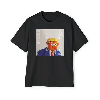 Mens oversized Tee: Trump Mugshot