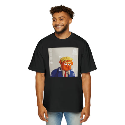 Mens oversized Tee: Trump Mugshot